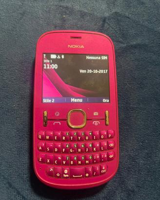 Nokia Asha 201 rosa Magenta