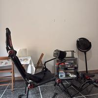 Simulatore guida+pedaliera  v3 + csw 2.5 + volanti