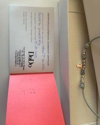Collana Dodo turchese con ciondolo " T "
