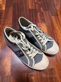 Sneakers in tela Replay Footwear – Grigio scuro/Be