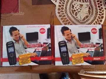 N.2 telefoni cordless voip new aladino nuovo