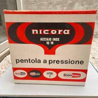 Pentola a pressione NICORA  in acciaio inox