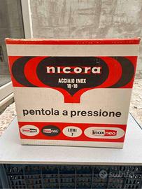Pentola a pressione NICORA  in acciaio inox