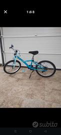 Bici Decathlon 120 bambina/bambino verde acqua