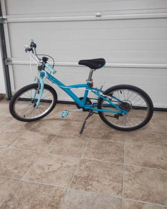 Bici Decathlon 120 bambina/bambino verde acqua