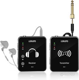 LEKATO MS-1 Wireless in-Ear Monitor System 2.4G