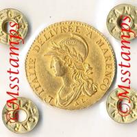 Repubblica Subalpina Torino 20 franchi oro