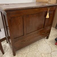 Cassone vero legno arte povera (antico)