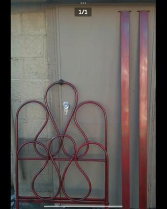 Letto in ferro battuto inizi ‘900