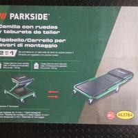 Carrello sgabello 2 in 1 Parkside nuovo 