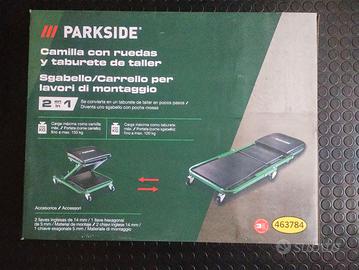 Carrello sgabello 2 in 1 Parkside nuovo 