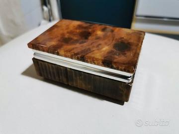 Scatola vintage in marmo portagioie