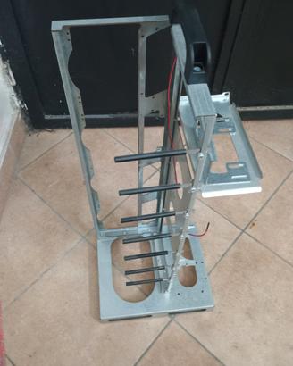 Server o mining AI GPU struttura a 7 GPU