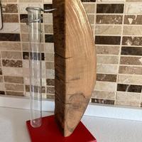 Portafiore legno artigianale