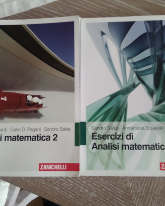 Analisi Matematica 02 - libro base + esercizi