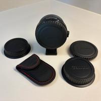 Anello adattatore, telecomando, tappi Canon