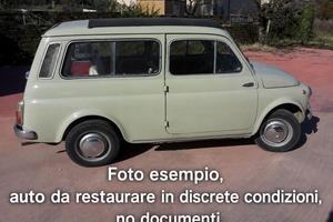 Fiat 500 Giardiniera 1969 Originale da Restaurare