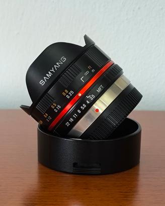 Samyang 7.5mm f/3.5 UMC Fisheye Micro 4/3 (MFT)