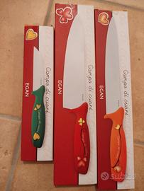 Set 3 coltelli Egan.