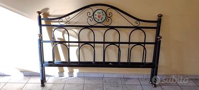 Letto in ferro battuto