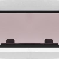 Oblò per Yacht Barca 303x156mm in alluminio camper