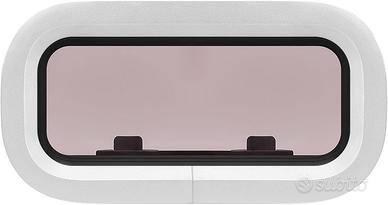 Oblò per Yacht Barca 303x156mm in alluminio camper