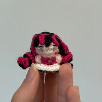 Mini amigurumi Draculaura - Monster High