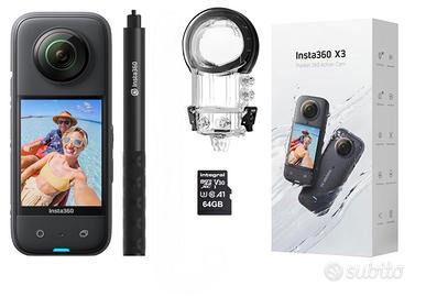Insta360 X3 e Case Subacqueo