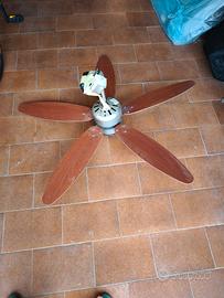 Ventilatore lampadario a soffitto