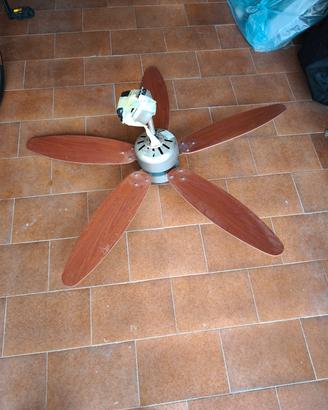 Ventilatore lampadario a soffitto