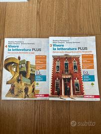 Vivere la letteratura plus volume 3 e 4