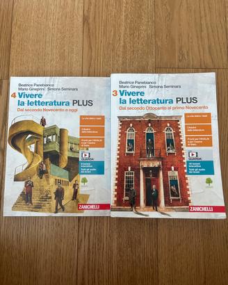 Vivere la letteratura plus volume 3 e 4