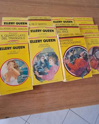 12 libri gialli di Ellery Queen 