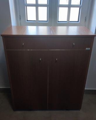 Mobile contenitore rete in ferro singolo 