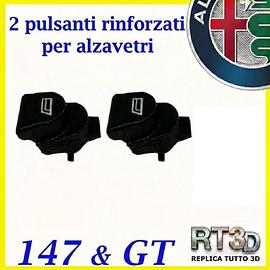 Pulsante pulsantiera alzavetri alfa 147 e GT