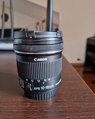 Canon efs 10 18 stm