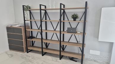 Libreria 12 vani rovere