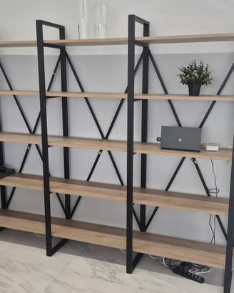 Libreria 12 vani rovere