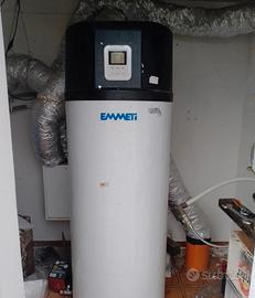 scaldabagno puffer a pompa di calore 300 litri