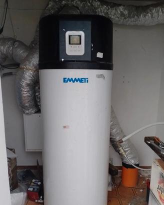 scaldabagno puffer a pompa di calore 300 litri