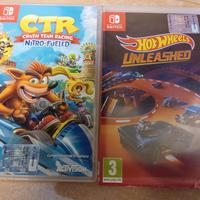 due giochi per Nintendo switch