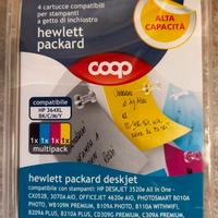 4 Cartucce compatibili HP 364 XL