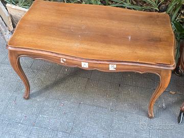 Tavolino da salotto vintage in legno – classico