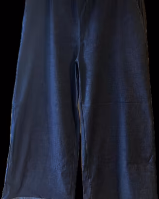 Pantalone cotone effetto jeans