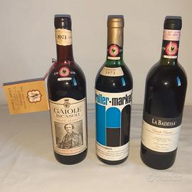 3 Chianti da collezione