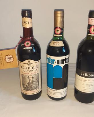 3 Chianti da collezione