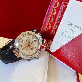 Cartier Pasha 1050 rose fume dial