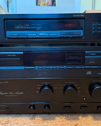 Amplificatore pioneer A-447 + radio akai  + cd