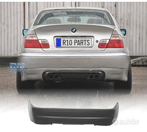 PARAURTI POSTERIORE BMW E46 BERLINA 98-05 LOOK M3