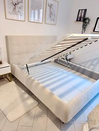 Letto matrimoniale contenitore Giessegi